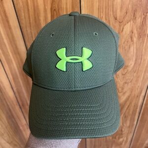 Youth Under Armour Olive Green Cap